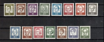 Berlin Michelnummer 199 - 213 postfrisch