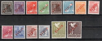 Berlin Michelnummer 21 - 34 postfrisch Berlin Michelnummer 21 - 34 postfrisch