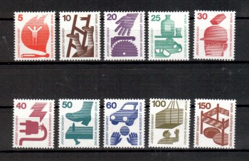 Berlin Michelnummer 402 - 411 postfrisch Berlin Michelnummer 402 - 411 postfrisch