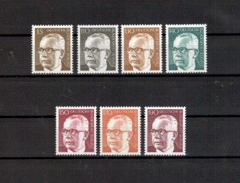 Berlin Michelnummer 427 - 433 postfrisch Berlin Michelnummer 427 - 433 postfrisch