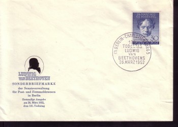 (intern:007 ) Berlin Michelnummer 87 amtlicher FDC