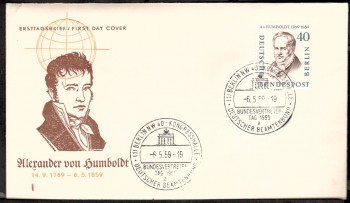 (intern:035 ) Berlin Michelnummer 171 FDC
