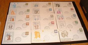 (intern:053) Berlin Michelnummer 199 - 213 FDC (intern:053) Berlin Michelnummer 199 - 213 FDC