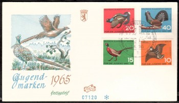 (intern:078 ) Berlin Michelnummer 250 - 253 FDC (intern:078 ) Berlin Michelnummer 250 - 253 FDC
