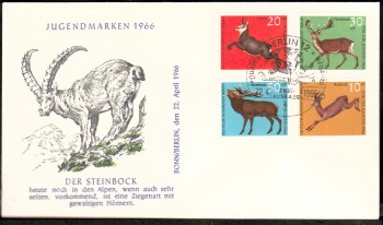 (intern:090 ) Berlin Michelnummer 291 - 294 FDC (intern:090 ) Berlin Michelnummer 291 - 294 FDC