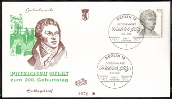 (intern:140 ) Berlin Michelnummer 422 FDC (intern:140 ) Berlin Michelnummer 422 FDC