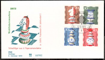 (intern:146 ) Berlin Michelnummer 435 - 438 FDC (intern:146 ) Berlin Michelnummer 435 - 438 FDC