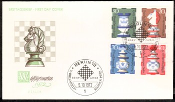 (intern:147 ) Berlin Michelnummer 435 - 438 FDC (intern:147 ) Berlin Michelnummer 435 - 438 FDC