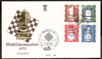 (intern:148 ) Berlin Michelnummer 435 - 438 FDC (intern:148 ) Berlin Michelnummer 435 - 438 FDC