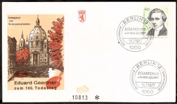 (intern:203 ) Berlin Michelnummer 542 FDC