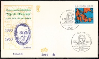 (intern:262 ) Berlin Michelnummer 616 FDC