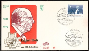 (intern:272 ) Berlin Michelnummer 627 FDC