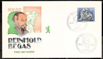 (intern:294 ) Berlin Michelnummer 647 FDC