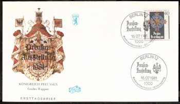 (intern:295 ) Berlin Michelnummer 648 FDC