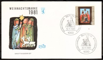 (intern:305 ) Berlin Michelnummer 658 FDC