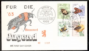 (intern:349 ) Berlin Michelnummer 712 - 715 FDC (intern:349 ) Berlin Michelnummer 712 - 715 FDC
