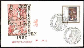 (intern:423 ) Berlin Michelnummer 797 FDC