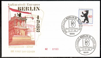 (intern:426 ) Berlin Michelnummer 800 FDC