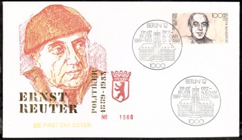 (intern:461 ) Berlin Michelnummer 846 FDC (intern:461 ) Berlin Michelnummer 846 FDC