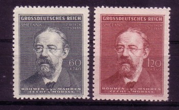 Boehmen und Maehren Michelnummer 138 - 139 postfrisch