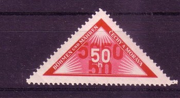 Boehmen und Maehren Michelnummer Porto 15 postfrisch