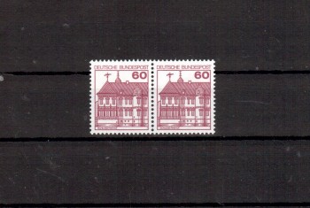 BRD Michelnummer 1028 waagerechtes Paar postfrisch