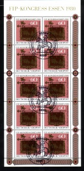 BRD Michelnummer 1065 Kleinbogen ESST