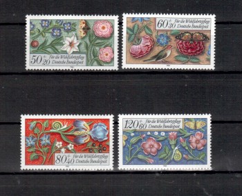 BRD Michelnummer 1259 - 1262 postfrisch