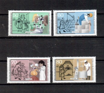 BRD Michelnummer 1274 - 1277 postfrisch BRD Michelnummer 1274 - 1277 postfrisch
