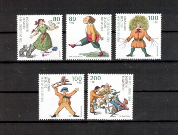BRD Michelnummer 1726 - 1730 postfrisch