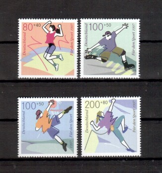 BRD Michelnummer 1898 - 1901 postfrisch BRD Michelnummer 1898 - 1901 postfrisch