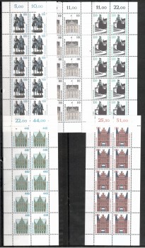 BRD Kleinbogen Michelnummer 1934 - 1938 postfrisch BRD Kleinbogen Michelnummer 1934 - 1938 postfrisch