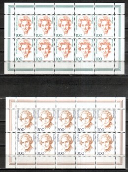 BRD Kleinbogen Michelnummer 1955 - 1956 postfrisch BRD Kleinbogen Michelnummer 1955 - 1956 postfrisch