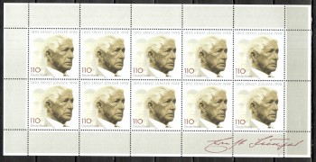 BRD Kleinbogen Michelnummer  1984 postfrisch