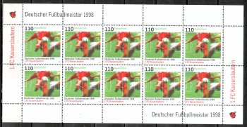 BRD Kleinbogen Michelnummer  2010 postfrisch