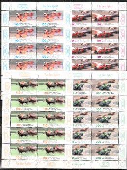 BRD Kleinbogen Michelnummer  2031 - 2034 postfrisch