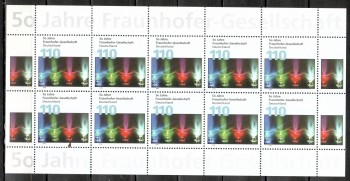 BRD Kleinbogen Michelnummer  2038 postfrisch