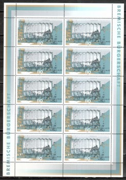 BRD Kleinbogen Michelnummer  2040 postfrisch