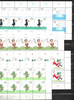 BRD Kleinbogen Michelnummer  2055 -2059 postfrisch