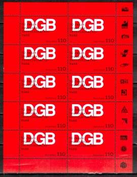 BRD Kleinbogen Michelnummer  2083 postfrisch