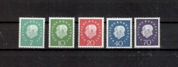 BRD Michelnummer 302-306 postfrisch BRD Michelnummer 302-306 postfrisch