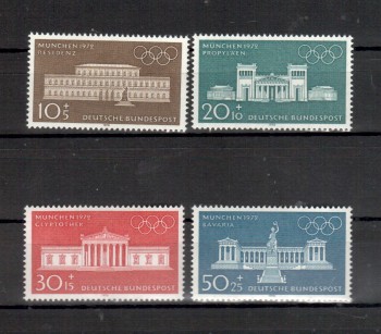 BRD Michelnummer 624 - 627 postfrisch BRD Michelnummer 624 - 627 postfrisch