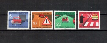BRD Michelnummer 670 - 673 postfrisch