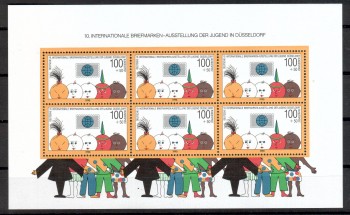 BRD Michelnummer Block 21 postfrisch