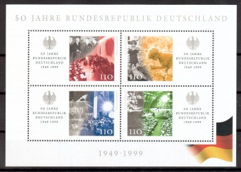 BRD Michelnummer Block 49 postfrisch