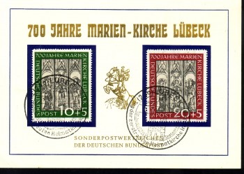 (intern:002) BRD Michelnummer 139 - 140 Zweittag FDC