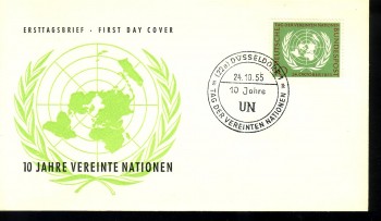 (intern:009) BRD Michelnummer 221 FDC