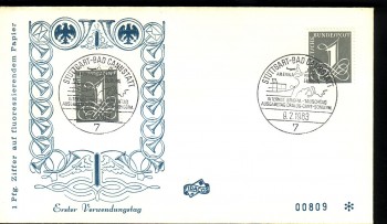 (intern:010) BRD Michelnummer 226 y FDC