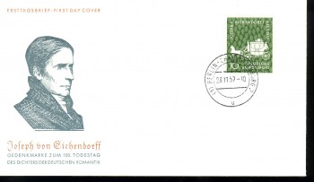 (intern:042) BRD Michelnummer 280 FDC