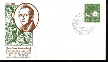 (intern:043) BRD Michelnummer 280 FDC